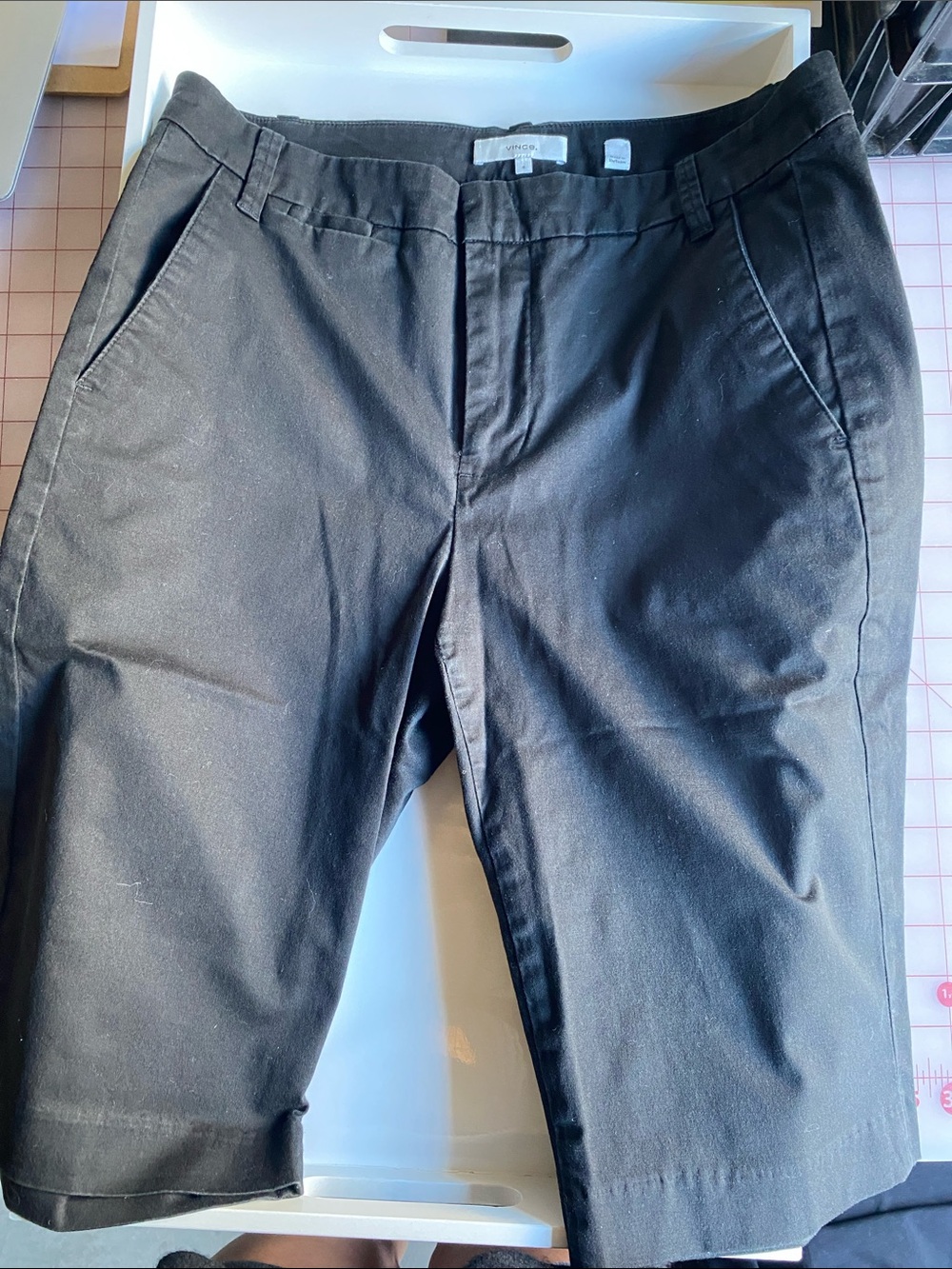 Vince Black Men's Chino Shorts